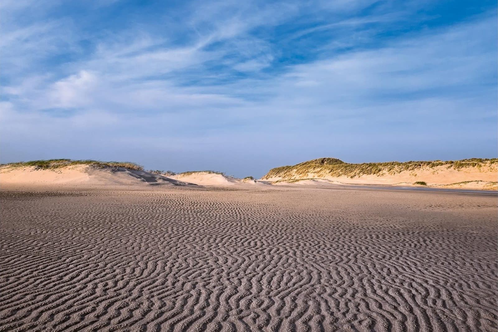 Hoog strand Terschelling Midsland aan Zee, zomervakantie verhuur